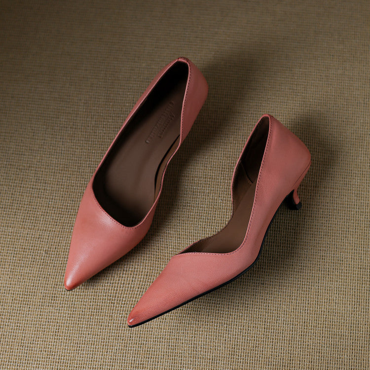 Valenza™| Kynora Leather Heels