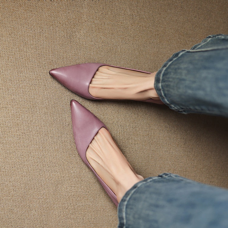 Valenza™| Kynora Leather Heels