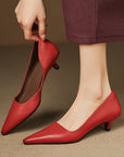 Valenza™| Kynora Leather Heels