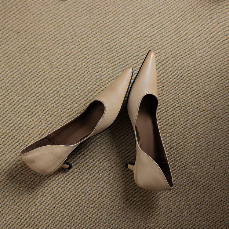 Valenza™| Kynora Leather Heels