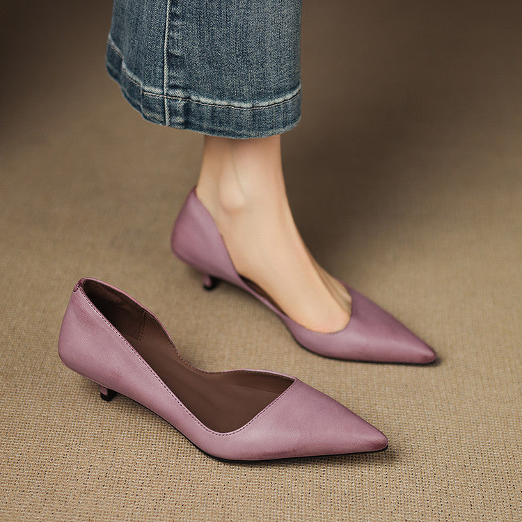 Valenza™| Kynora Leather Heels