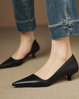 Valenza™| Kynora Leather Heels
