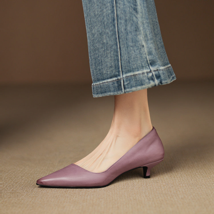 Valenza™| Kynora Leather Heels