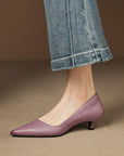Valenza™| Kynora Leather Heels