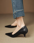 Valenza™| Kynora Leather Heels