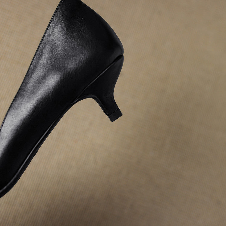 Valenza™| Kynora Leather Heels
