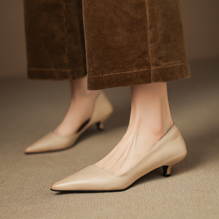 Valenza™| Kynora Leather Heels