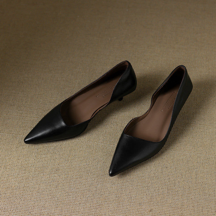 Valenza™| Kynora Leather Heels