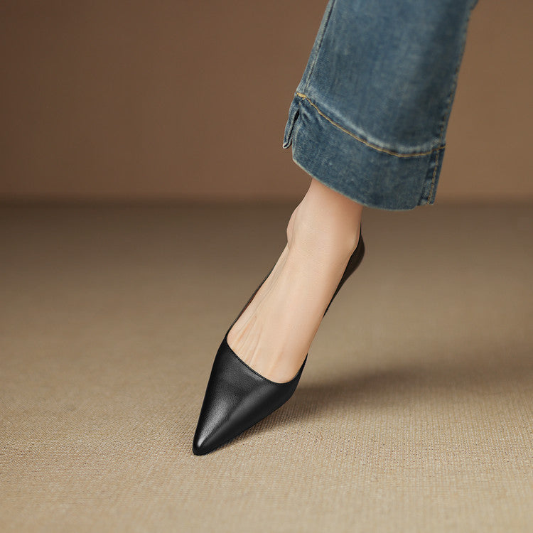 Valenza™| Kynora Leather Heels