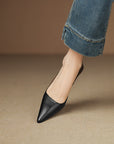 Valenza™| Kynora Leather Heels