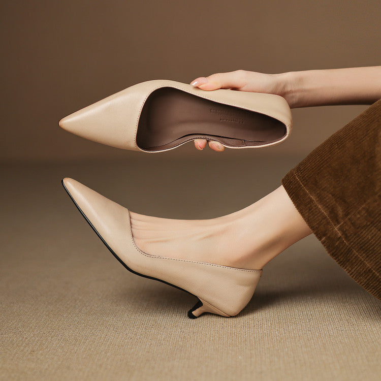 Valenza™| Kynora Leather Heels