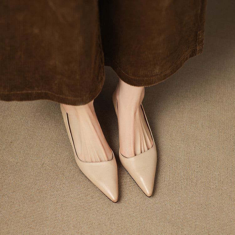 Valenza™| Kynora Leather Heels