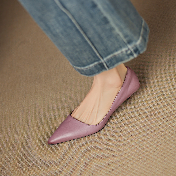 Valenza™| Kynora Leather Heels
