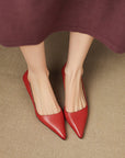 Valenza™| Kynora Leather Heels