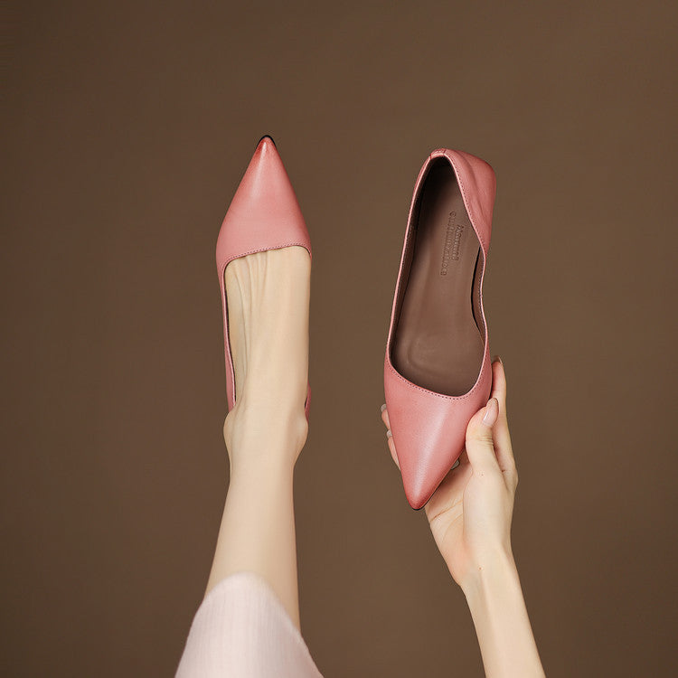 Valenza™| Kynora Leather Heels