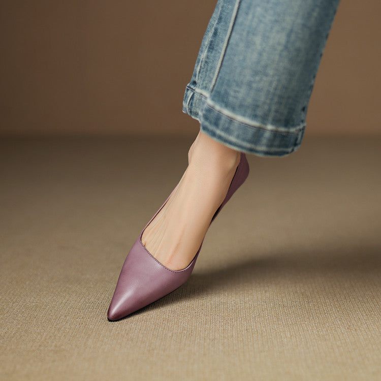 Valenza™| Kynora Leather Heels