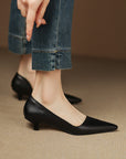 Valenza™| Kynora Leather Heels