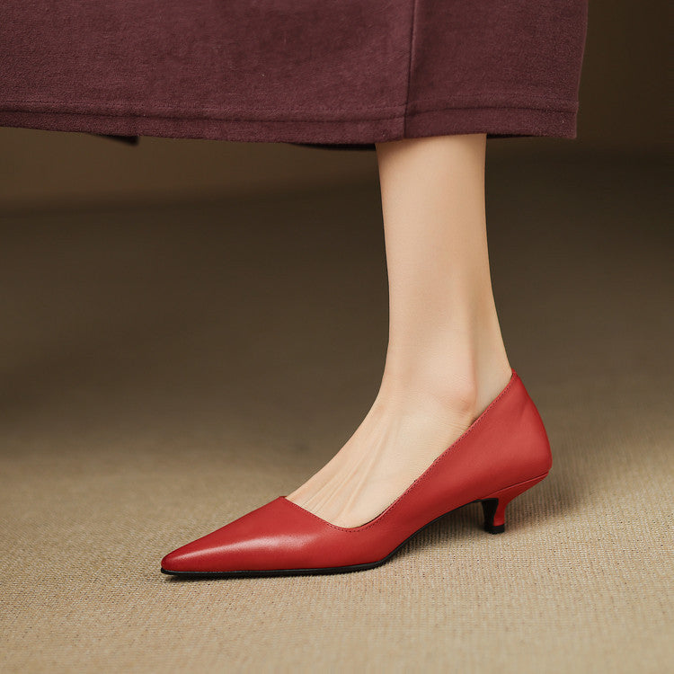 Valenza™| Kynora Leather Heels