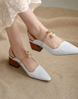 Valenza™| Aloura Strap Heels