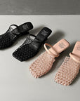Valenza™| Jamil Mesh Curve Mules