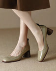 Valenza™| Mavis Mid Heeled Pumps
