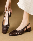 Valenza™| Orivelle Hollow Slingbacks