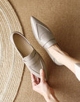 Valenza™| Loryna Low Heeled Loafers