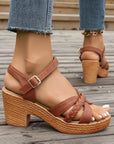 Valenza™| Orthopedic Mid Heel Sandals