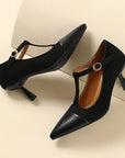 Valenza™| Zalvoria Leather Heels