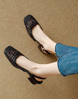 Valenza™| Lexi Mid Heel Sandals