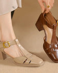 Valenza™| Rivera T -Strap Pumps