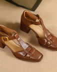 Valenza™| Rivera T -Strap Pumps