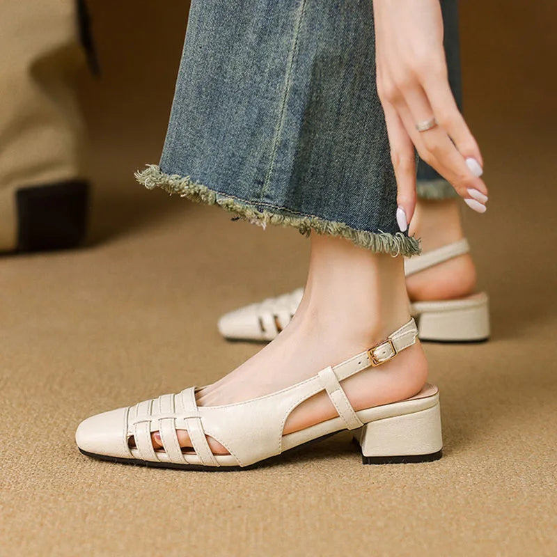 Valenza™| Orivelle Hollow Slingbacks