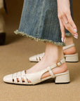 Valenza™| Orivelle Hollow Slingbacks