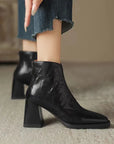 Valenza™| Everly Leather Ankle Boots