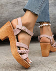 Valenza™| Orthopedic Mid Heel Sandals