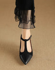 Valenza™| Zalvoria Leather Heels