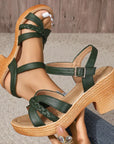 Valenza™| Orthopedic Mid Heel Sandals
