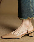 Valenza™| Kerissa Covered Slingbacks