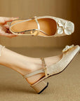 Valenza™| Genine Slingback Pumps