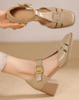 Valenza™| Rivera T -Strap Pumps
