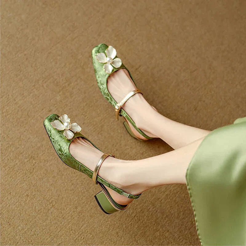 Valenza™| Genine Slingback Pumps