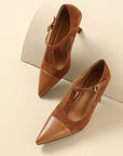 Valenza™| Zalvoria Leather Heels