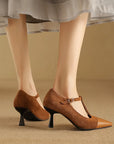Valenza™| Zalvoria Leather Heels