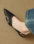 Valenza™| Fynora Pointed Toe Slingbacks