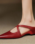 Valenza™| Divina Leather Mules