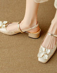 Valenza™| Genine Slingback Pumps