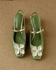Valenza™| Genine Slingback Pumps
