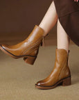 Valenza™  | Harper Leather Ankle Boots