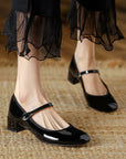 Valenza™| Livy Leather Mary Janes